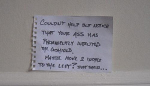 20 Hysterical Roommate Notes