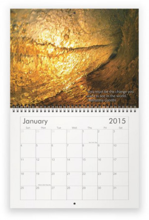 ... are here: Home / Shop / Calendars / 2015 Inspirational Quotes Calendar