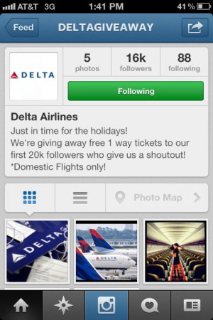 An Airline Giveaway Scam Is Running Rampant On Instagram Right Now