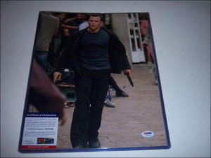 Matt Damon The Bourne Supremacy,jason Bourne Psa/dna Signed 11x14 ...