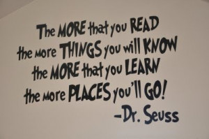 Dr. Seuss motivational quotes will be posted on my classroom wall this ...