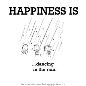 ... rain cute danicing in the rain rain drops falling on head cover