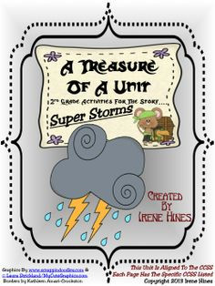 Treasure Of A Unit: Super Storms by Seymour Simon ~This Unit Is ...