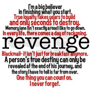 ... Fakes Years To Build And Only Seconds To Destroy - Revenge Quote
