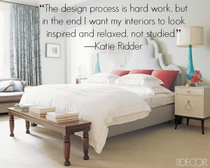 Quote Of The Day: How Interiors Should Look