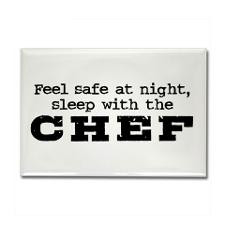 Funny Chef Rectangle Magnet for