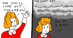 Ha, ha - sorry, couldn't help myself.