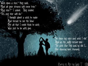 if i could wish upon a star i ll wish for you to hold me in your arms