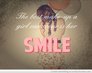 beautiful, cute, girls, love, pretty, quote, quotes, the smile