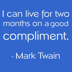 31 Steps for Feeling Happier, Step 21: Give a compliment (and accept ...