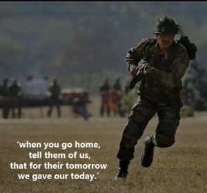 Brave Soldiers Quotes