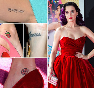 Katy Perry Tattoos