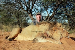 Lion Hunting in Africa