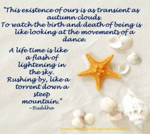 ... large size picture quote on - Death And Birth Like Movement Of A Dance