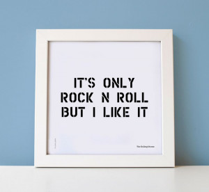 Only rock n roll small