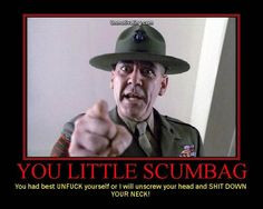 ... the top ten greatest lines ever in any movie. Full Metal Jacket More