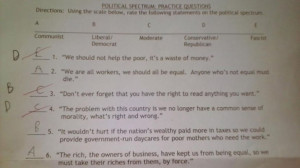 School worksheet tells kids GOP thinks helping poor 'waste of money ...
