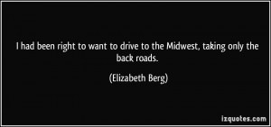 Elizabeth Berg Quote