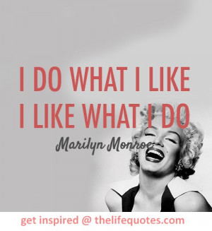 Inspirational Marilyn Monroe Quotes