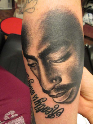 ... tupac shakur tattoo realist tupac quotes tattoos tupac quotes tattoos