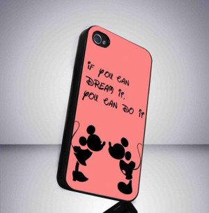 Case iphone 4 and 5 for Mickey and Minnie Mouse Quotes: Diy Disney ...