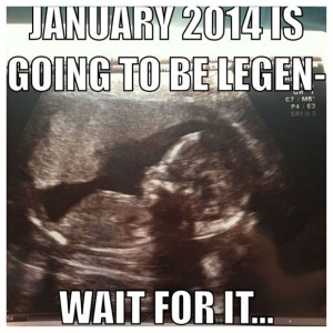 Funny We Are Having a Baby Announcements