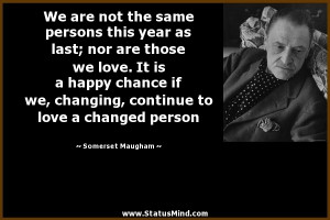 Too many of us look upon Americans as dollar chasers. This is a cruel ...