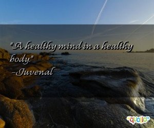 Healthy Mind Quotes Pictures