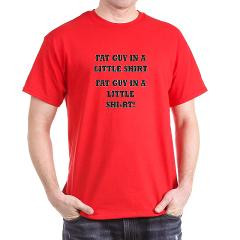 Tommy Boy - Fat Guy In A Little Shirt Dark T-Shirt