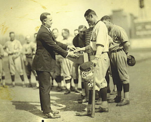 Earle Combs Day in Louisville September 1923