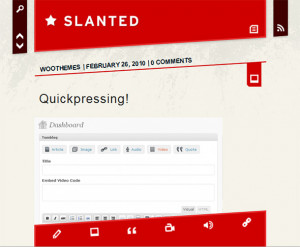 Slanted Theme Supports The...