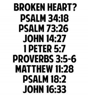 Scripture For A Broken Heart