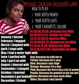 Michael Jackson MICHAEL JACKSON CROSSOVER GAME(REALLY FUNNY :D)