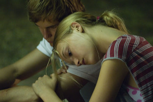 Image from The Black Balloon . Gemma Ward (Jackie) and Rhys Wakefield ...