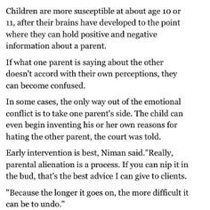 Parental Alienation parent alien, stuff, kid
