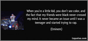 Eminem Quotes About...