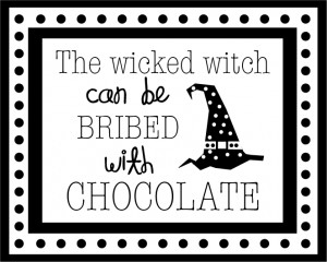 black and white witch's halloween saying