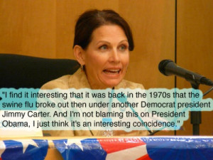 Berikut Foto Foto Craziest Michele Bachmann Quotes :
