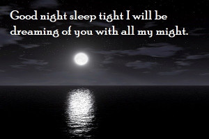 Good night, sleep tight!