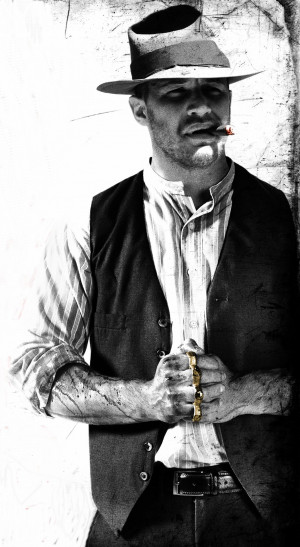 tom as forrest bondurant in lawless. his performance was absolutely ...