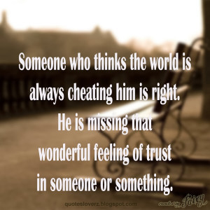 Quotes About Trusting Trust quotes