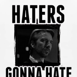 Hans Gruber Die Hard Movie Haters Gonna Hate T Shirt