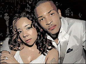 Ti ANd Tiny Wedding Pictures