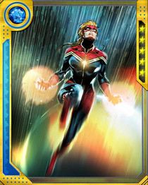 avenger captain marvel+ information rarity super special rare power ...