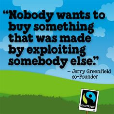 Jerry Greenfield (from Ben & Jerry's) #FairTrade