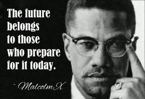 An inspirational human rights activist and muslim minister, Malcolm X ...