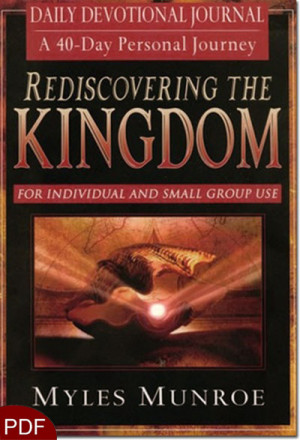 Kingdom: Daily Devotional Journal(E-Book-PDF Download) By Myles Munroe ...