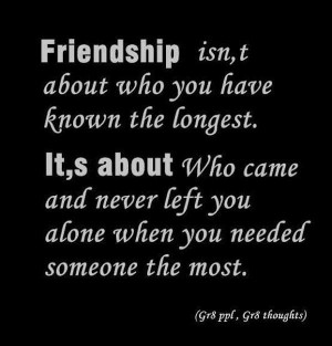 Cool And Lovely Friendship Quotes