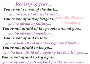 Gallery Of 22 Afraid Love Quotes For Someone Who Has A Big Fear