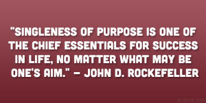 John D. Rockefeller Quote